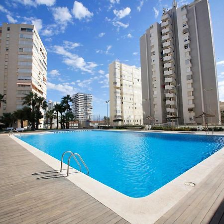 דירות אליקאנטה In Front Of The Sea With Ac And Pool מראה חיצוני תמונה