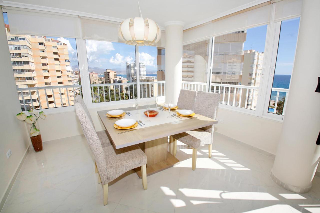 דירות אליקאנטה In Front Of The Sea With Ac And Pool מראה חיצוני תמונה