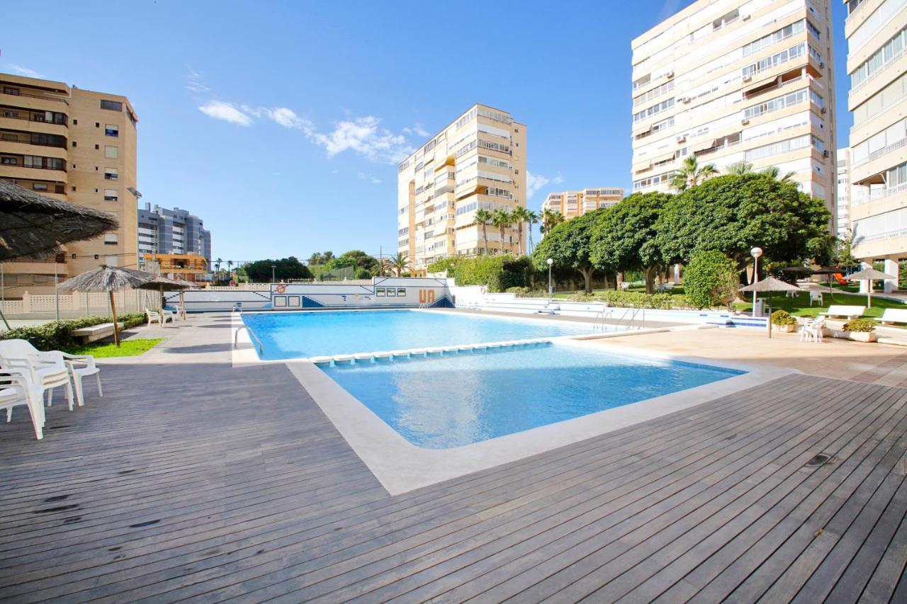 דירות אליקאנטה In Front Of The Sea With Ac And Pool מראה חיצוני תמונה