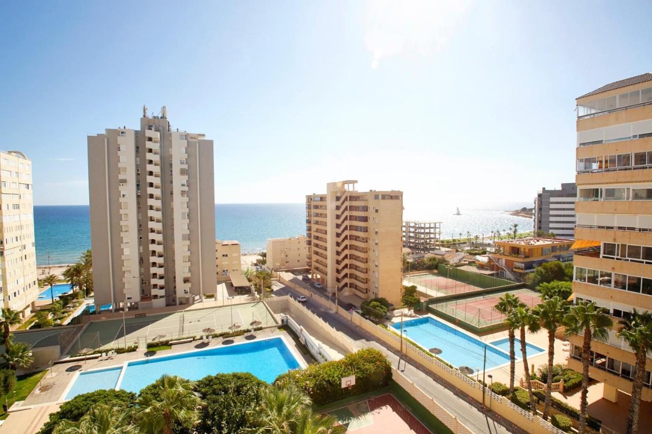 דירות אליקאנטה In Front Of The Sea With Ac And Pool מראה חיצוני תמונה