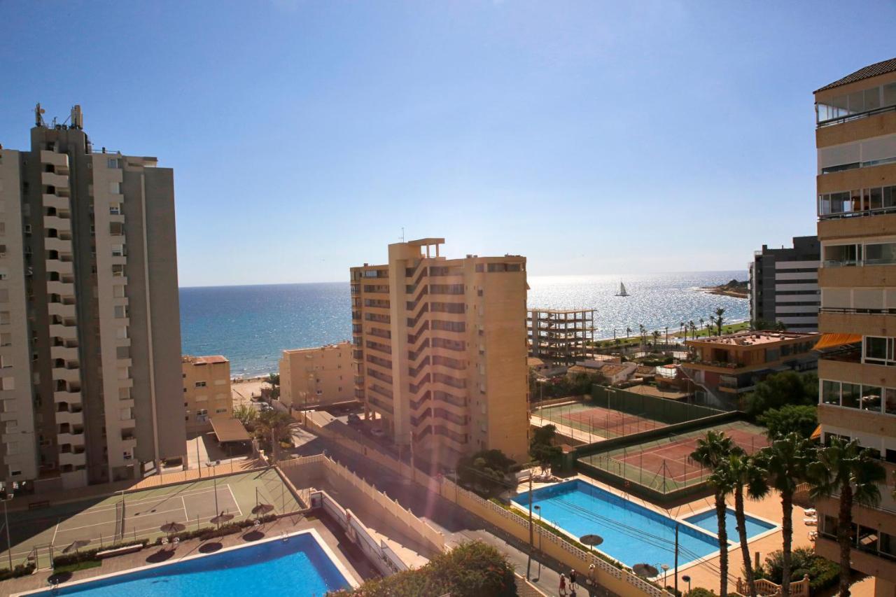 דירות אליקאנטה In Front Of The Sea With Ac And Pool מראה חיצוני תמונה